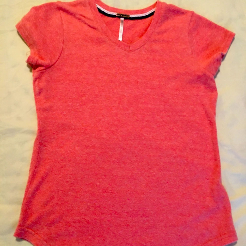 Poof Girl Brand Big Girls Large Coral Tee Shirt